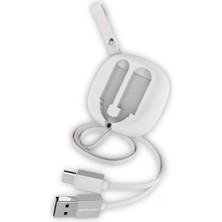 Konfulon S79 Micro USB Kablo 20CM-1M 2A - Beyaz
