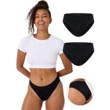 Forever More 2'li Kadın Dikişsiz Basic Slip Küot