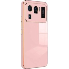Newface Xiaomi Mi 11 Ultra Kılıf Volet Silikon - Pembe