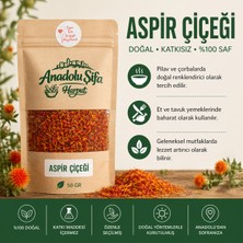 Aspir Çiçeği (Yerli Safran) 50GR Doğal