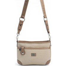 Silver & Polo Silver Polo Bej - Latte Fashion Kadın Çapraz Çanta SP1160