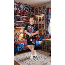 Cg Kids Örümcek Adam Erkek Çocuk Tshirt&şort Erkek Çocuk Alt Üst Takım