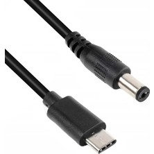Powermaster PM-23883 Type-C To 5.5x2.5mm 1 Metre Güç Kablosu