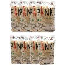 Biotar 2,5 kg Panko Çıtır Kaplama ( Ekmek Kırıntısı ) Edt/horeca ( Bread Crumbs ) 8 Adet