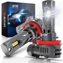Gümrük Bey H3 LED Xenon Otomobil Far Ampulu 6500K Beyaz