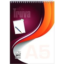 Keskin Color Bloknot (Not Defteri) Spiralli A5 40 Yaprak Çizgisiz Truva 145600-99 (12 Li Paket)