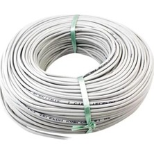Powermaster 3 Telli 1 Hat 1 Çift 100 Metre Telefon Hat Kablosu (1*2+1*0.50)