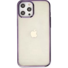 Newface Iphone 12 Pro Max Kılıf Element Silikon - Mor