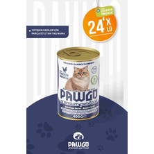 Pawgo Avantaj Serisi | Tavuk Etli | Yetişkin | Parça Etli | Kedi Yaş Mama | 400G x 24
