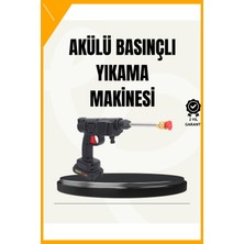 Esplendor Tek Bataryalı 48V Şarjlı Basınçlı Yıkama Makinesi