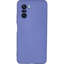 Newface Xiaomi Poco F3 Kılıf Nano Içi Kadife Silikon - Lila
