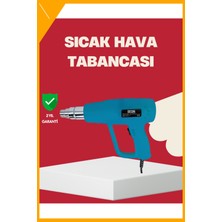 Esplendor 2 Kademeli Güçlü Sıcak Hava Tabancası 380° – 500° Isı Ayarı