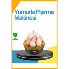 Esplendor 7 Yumurta Kapasiteli Yumurta Pişirme Makinesi Rafadan Orta ve Katı