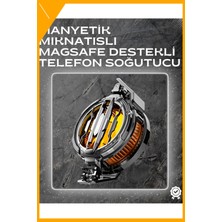 Esplendor LED Işıklı Telefon Soğutucu | Ultra Sessiz Fan | Mıknatıslı ve Aparatlı Bağlantı