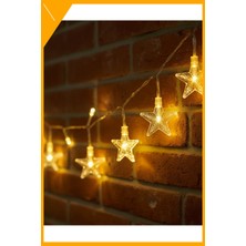 Esplendor 5 Metre Yıldız LED Işık Günışığı Beyaz Iç Mekan Dekoratif Aydınlatma