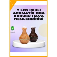 Esplendor Ultrasonik Ahşap Desenli 130ML Aromaterapi Difüzör ve Hava Nemlendirici