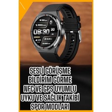 Esplendor Akıllı Saat Bluetooth Bağlantılı Amoled Ekran Uyku ve Sağlık Takibi