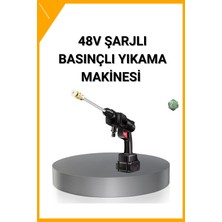 Esplendor Kablosuz Basınçlı Yıkama Makinesi – 48V Güçlü Motor, 2 Pil ve Köpük Hazneli