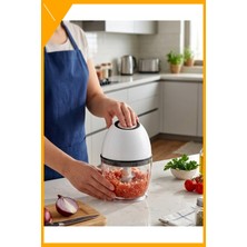 Esplendor Şarjlı Mutfak Doğrayıcı 450 ml Sebze ve Sarımsak Doğrayıcı