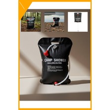 Esplendor Güneş Enerjili Dış Mekan Duşu 20 Litre Dayanıklı Pvc Kamp Duş Sistemi