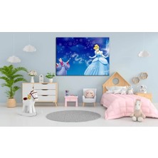 Şehzat Külkedisi Cinderella Çocuk Odası Tabloları Hediye Hediyelik