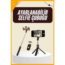 Esplendor Cep Telefonu Tripod Standı Manyetik Selfie Sopa Bluetooth Uzaktan Kumandalı