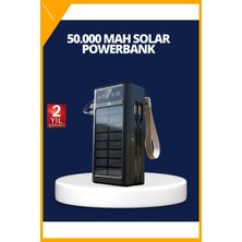 Esplendor Güneş Panelli Powerbank LED Işıklı Taşınabilir Şarj Cihazı