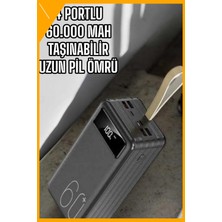Esplendor Powerbank 60.000 Mah Dijital Göstergeli 4 Portlu Taşınabilir