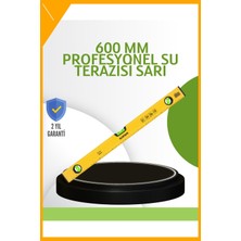 Esplendor Hassas Ölçüm Sağlayan 600 mm Sarı Su Terazisi