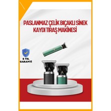 Esplendor Saç Sakal Ense Paslanmaz Çelik T-Bıçak Vücut Tıraş Makinesi