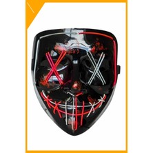 Esplendor Işıklı LED Maske Parti Eğlence Maskesi Hallowen Neon Maske