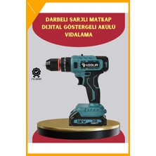 Esplendor 18 Parça Dijital Matkap Seti Çift Bataryalı