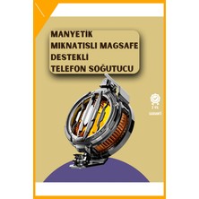 Esplendor Mobil Oyunlar Için Serinletici Telefon Fanı | Sessiz Çalışma | Geniş Kıskaçlı Tasarım