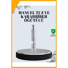 Esplendor Tuz ve Kararbiber Öğütücü - Şeffaf Akrilik Hazne