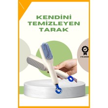 Esplendor Anti-Statik Saç Tarağı – Kolay Temizlenebilir, Silikon Masaj Uçlu, Kompakt Boyut