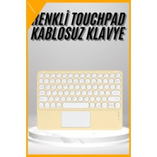 Esplendor Touchpad Uyumlu Bluetooth Klavye Slim Kablosuz Wifi Q Klavye