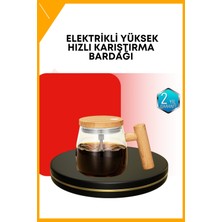Esplendor Ip6 Su Geçirmez Şarjlı Kupa – 3D Karıştırma, Sabit Sıcaklık, 400 ml