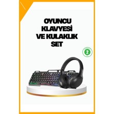 Esplendor HN01 Kulaklık + PG-8018 Oyuncu Klavyesi Set