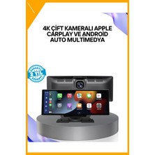 Esplendor Renault Megane, Clio, Symbol, Captur, Toyota Corolla, Yaris, C-Hr, Ford Focus, Fiesta Uyumlu Kablosuz Carplay Multimedya 10.26” Dokunmatik Ekran