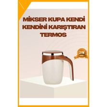 Esplendor USB Şarjlı Manyetik Karıştırıcı Kupa – Otomatik Kahve Karıştırma Bardağı