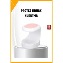 Esplendor LED Mini Oje Kurutucu Taşınabilir Hızlı Kuruma Cihazı 3 LED Işıklı