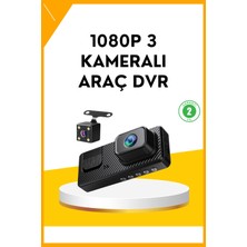 Esplendor 3 Kameralı Araç Içi Dvr Kayıt Cihazı  Ön Iç Arka Kamera Full Hd