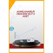 Esplendor Içe Açılan Camlar Için Emniyet Kilidi Seti 3’lü