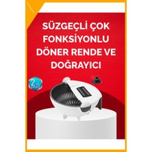 Esplendor Döner Mekanizmalı Sebze Doğrayıcı Hazneli Rende