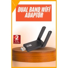 Esplendor Wifi Alıcı Dual Band USB 3.0 Adaptör Kablosuz Windows 7/8/10/11