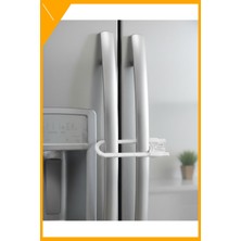 Esplendor 4 Adet Dolap Emniyet Kilidi Çocuk Güvenliği Için Güçlü ve Dayanıklı Set