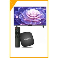 Esplendor 2.4g Wifi Tv Box Medya Oynatıcı Tv Uyumlu Mx Box Kutusu Android Tv