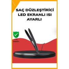 Esplendor A Kalite Orijinal 2025 Isı Ayarlı Titanyum Seramik Plakalı Profesyonel Saç Düzleştirici