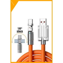 Esplendor 3 In 1 Süper Hızlı Şarj Kablosu Android ve Ios Uyumlu Silikon Şarj Kablosu