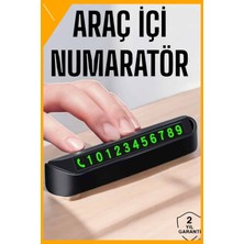 Esplendor Numaralık Araç Içi Araba Araç Park Numaratör Telefon Numarası Yazma